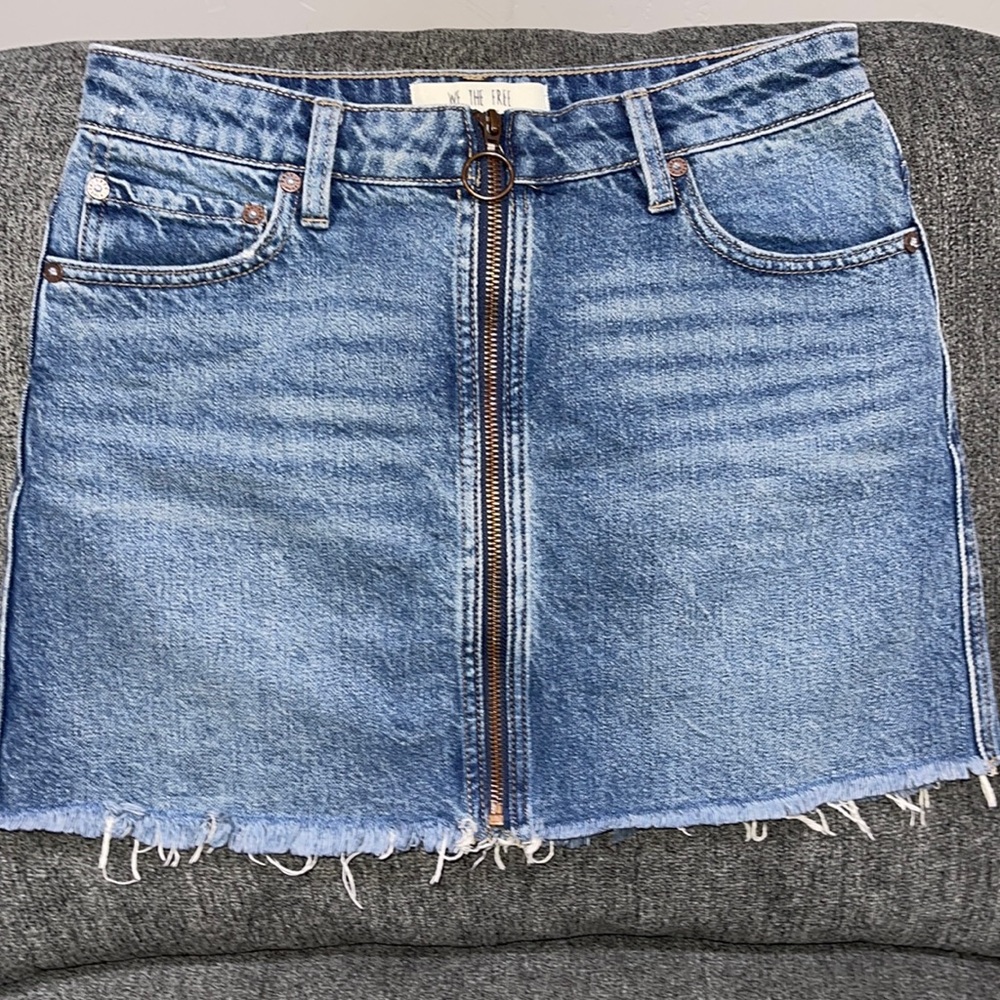 We the Free Jeans skirt